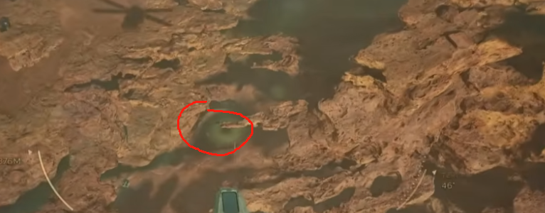 dune awakening jasmium crystal pool from far